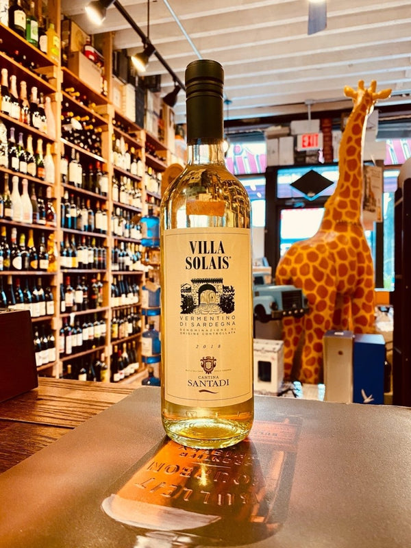 Villa Solais Vermentino di Sardegna 750mL - Arthur Cantina Wine & Liquor