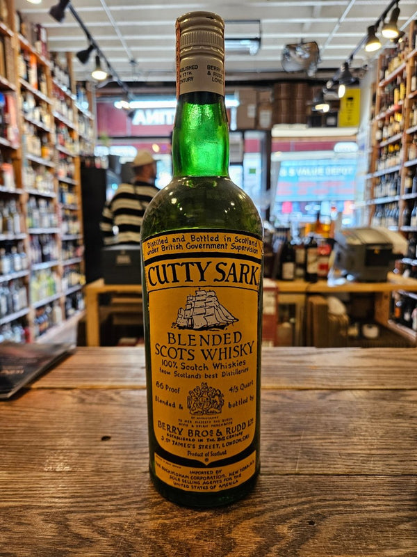 Vintage Cutty Sark 750mL - Arthur Cantina Wine & Liquor
