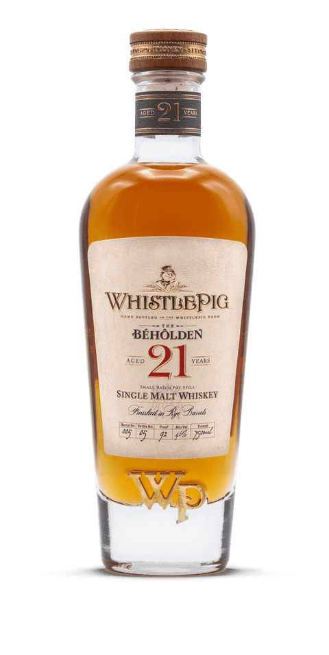 Whistle Pig Beholden 21 Year Old 750ml - Arthur Cantina Wine & Liquor