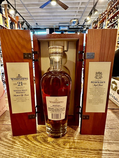 Whistle Pig Beholden 21 Year Old 750ml - Arthur Cantina Wine & Liquor