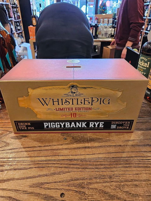 Whistle Pig Piggy Bank Rye 10 Year Limited Edition 750mL - Arthur Cantina Wine & Liquor