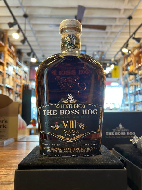 Whistle Pig The Boss Hog VIII Lapulapu's Pacific 750mL - The One That Made It Around The World - Arthur Cantina Wine & Liquor
