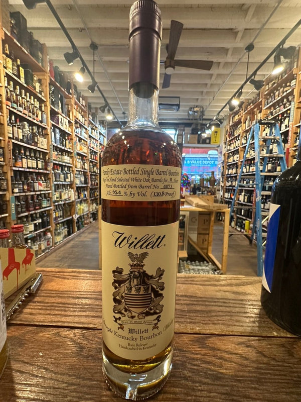 Willett 11yr Backdoor Slider 130.8 Proof 750mL - Arthur Cantina Wine & Liquor