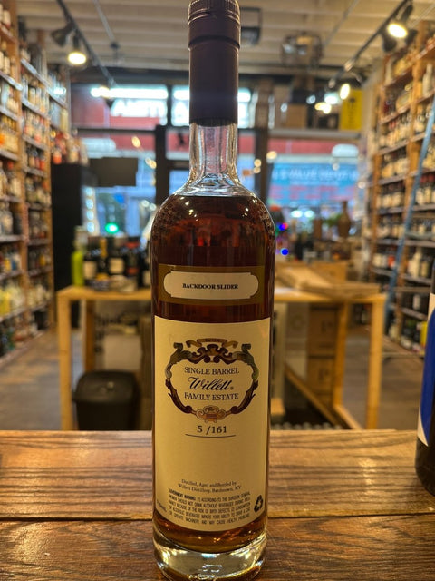 Willett 11yr Backdoor Slider 130.8 Proof 750mL - Arthur Cantina Wine & Liquor