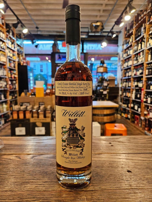 Willett Straight Kentucky Rye Rare Release 9Yr 750mL - Arthur Cantina Wine & Liquor