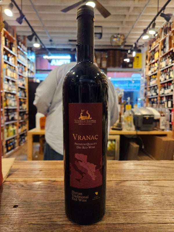 Wines of Illyria Vranac 750mL Bosnia - Arthur Cantina Wine & Liquor
