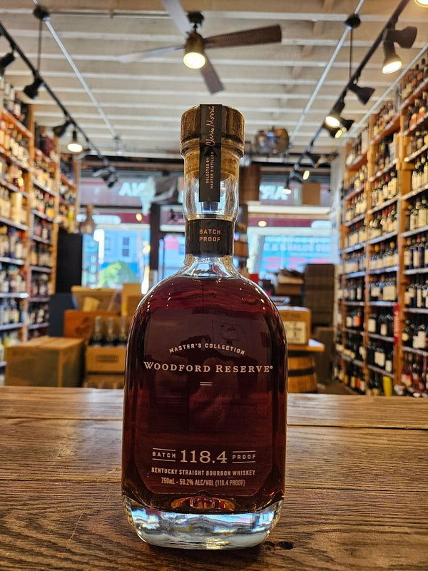 Woodford Reserve Batch Proof 118.4 Proof 750mL - Arthur Cantina Wine & Liquor