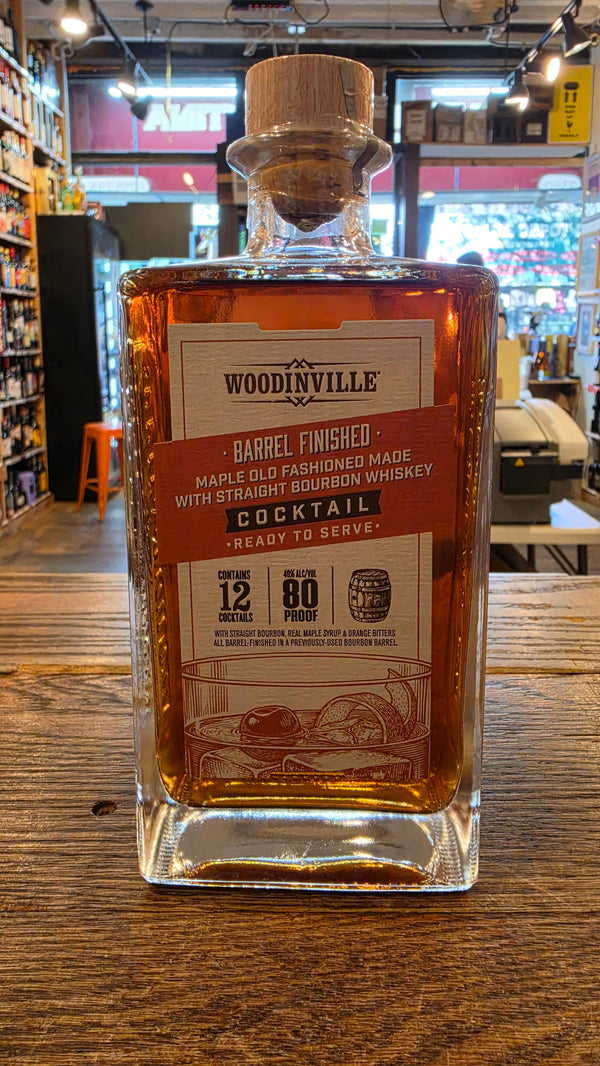 Woodinville Whiskey Barrel Finished Maple Old Fashioned Cocktail 750mL - Arthur Cantina Wine & Liquor