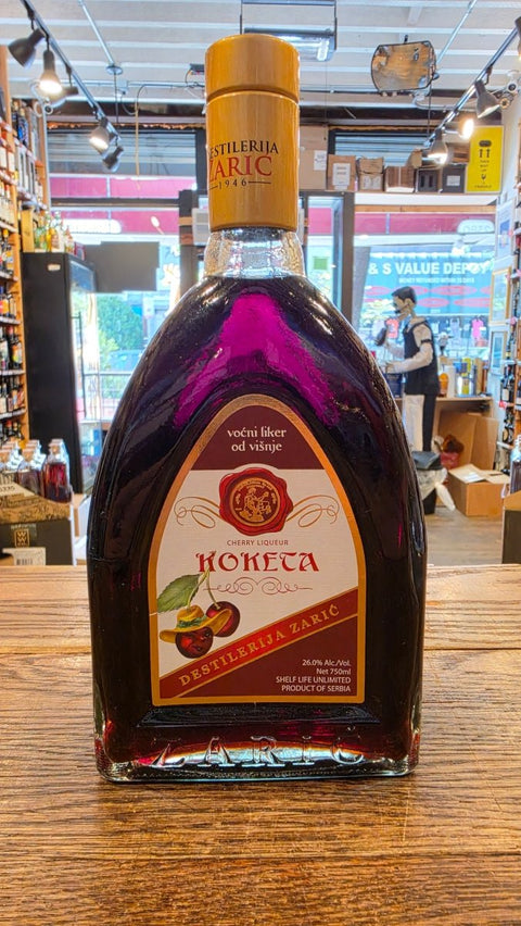 Zaric Koketa Cherry Liqueur 750mL - Arthur Cantina Wine & Liquor