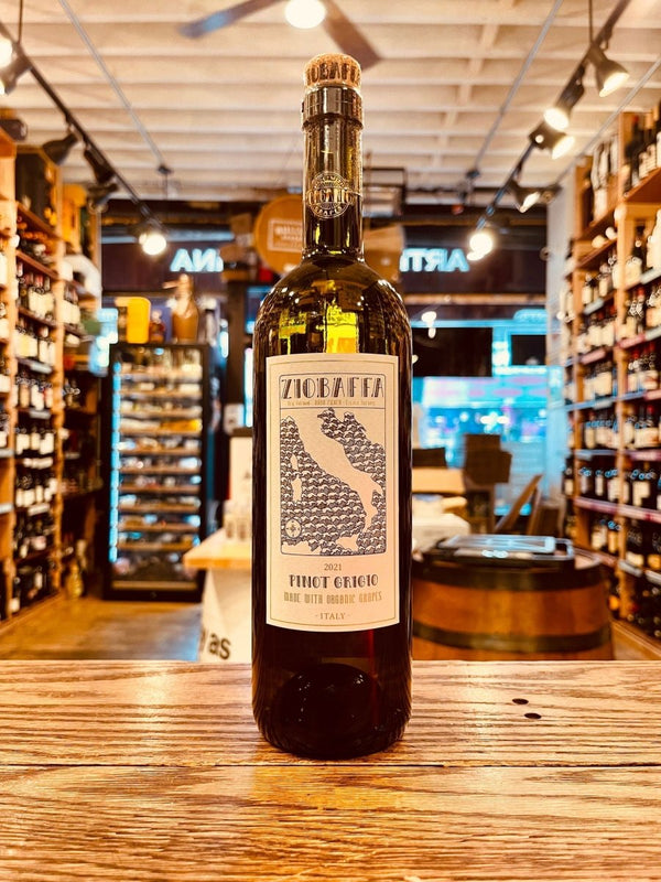 Ziobaffa Pinot Grigio Organic 750mL - Arthur Cantina Wine & Liquor