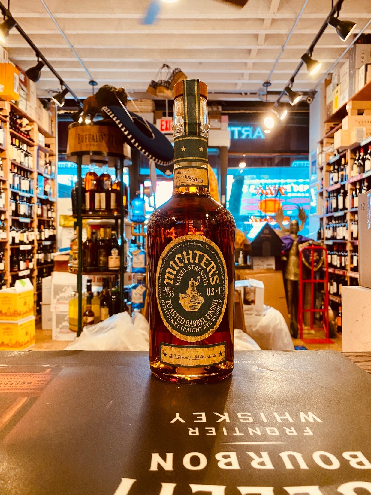 Michters Straight Rye Toasted Barrel 750mL
