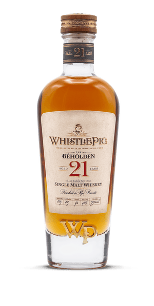 Whistle Pig Beholden 21 Year Old 750ml