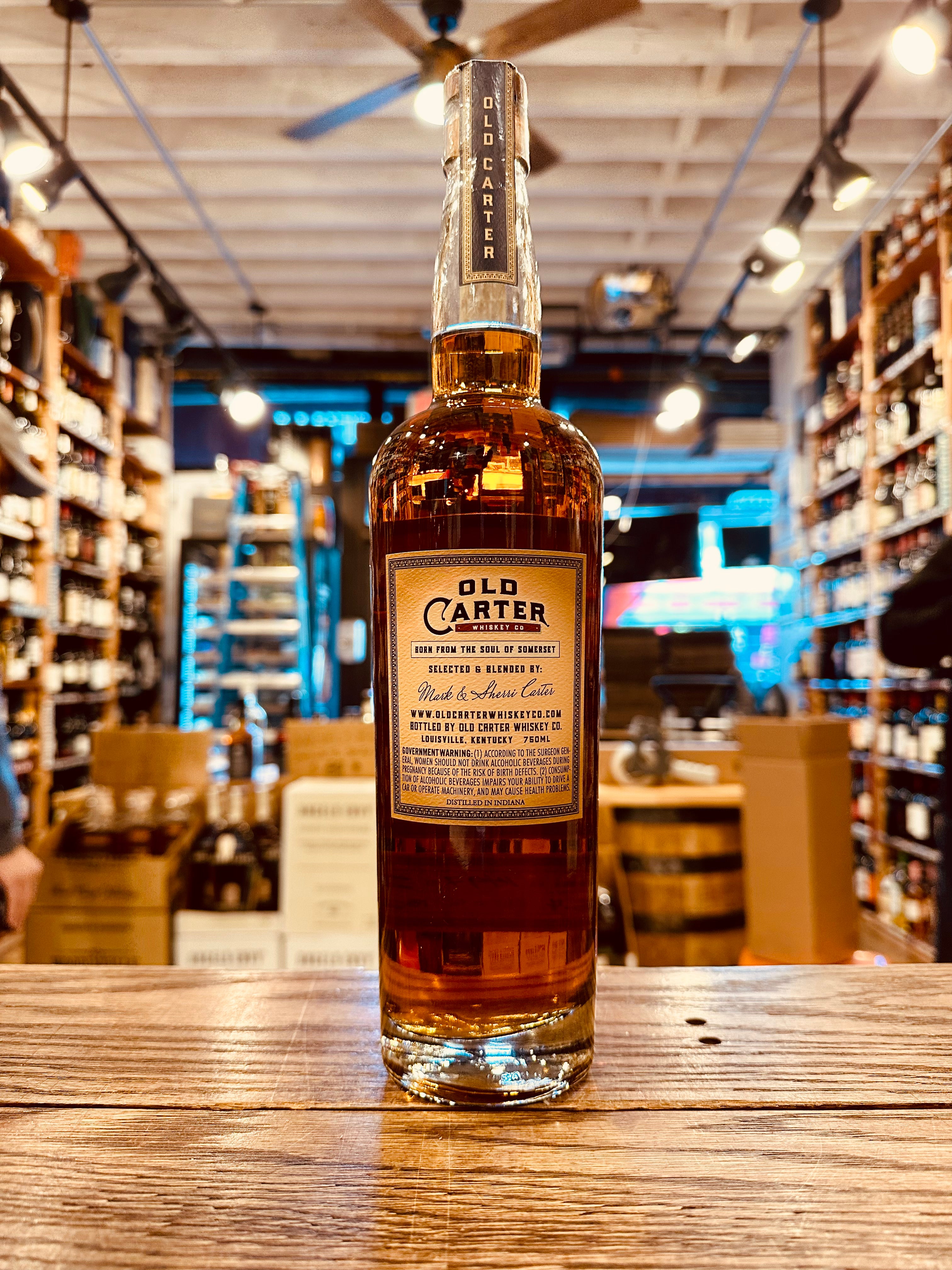 Old Carter Straight American Whiskey Batch 9 750mL