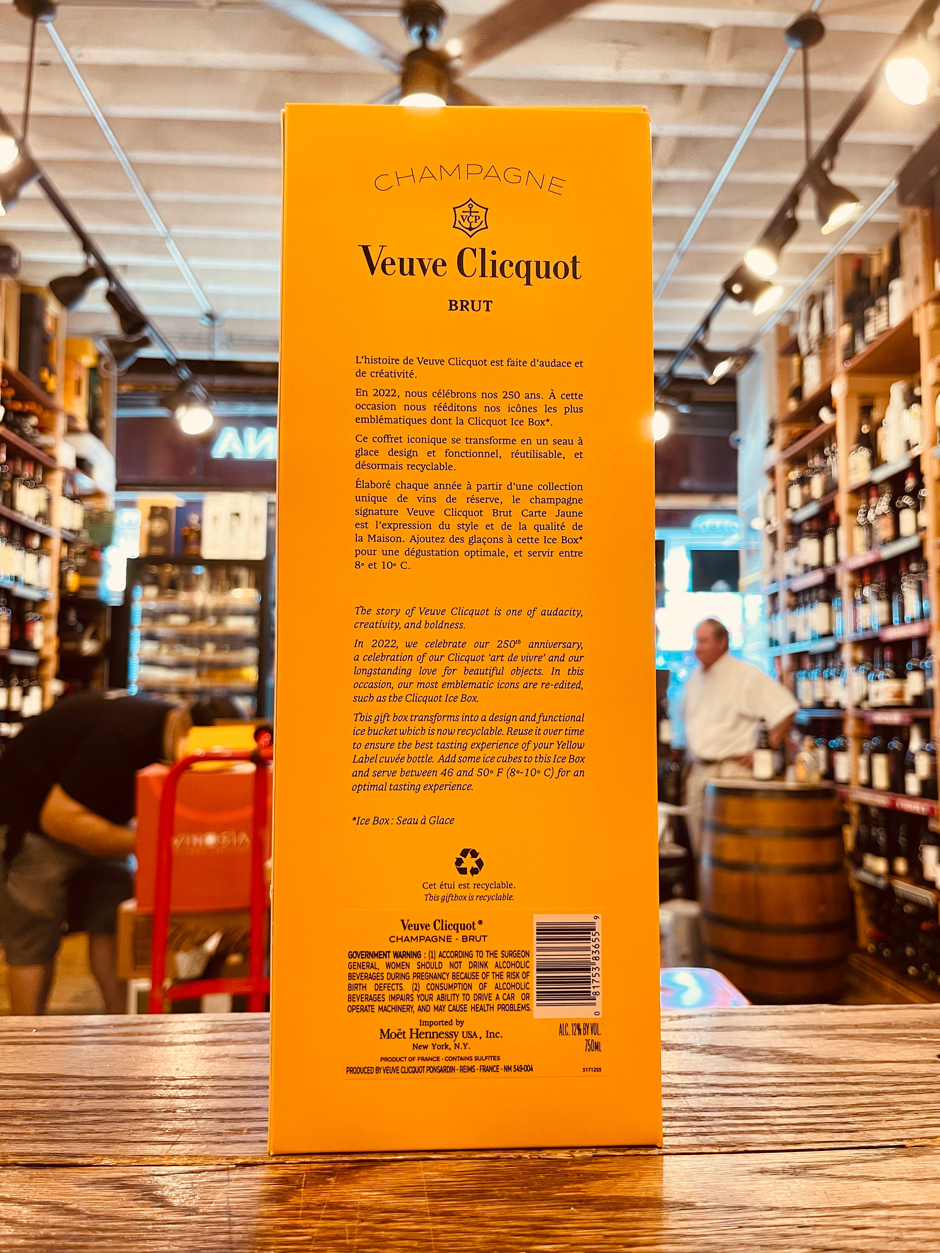 Veuve Clicquot Brut Ice Box 750mL