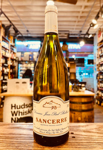 Domaine Jean-Paul Balland Sancerre 750mL tall tapered necked clear brown bottle with a white label and white top