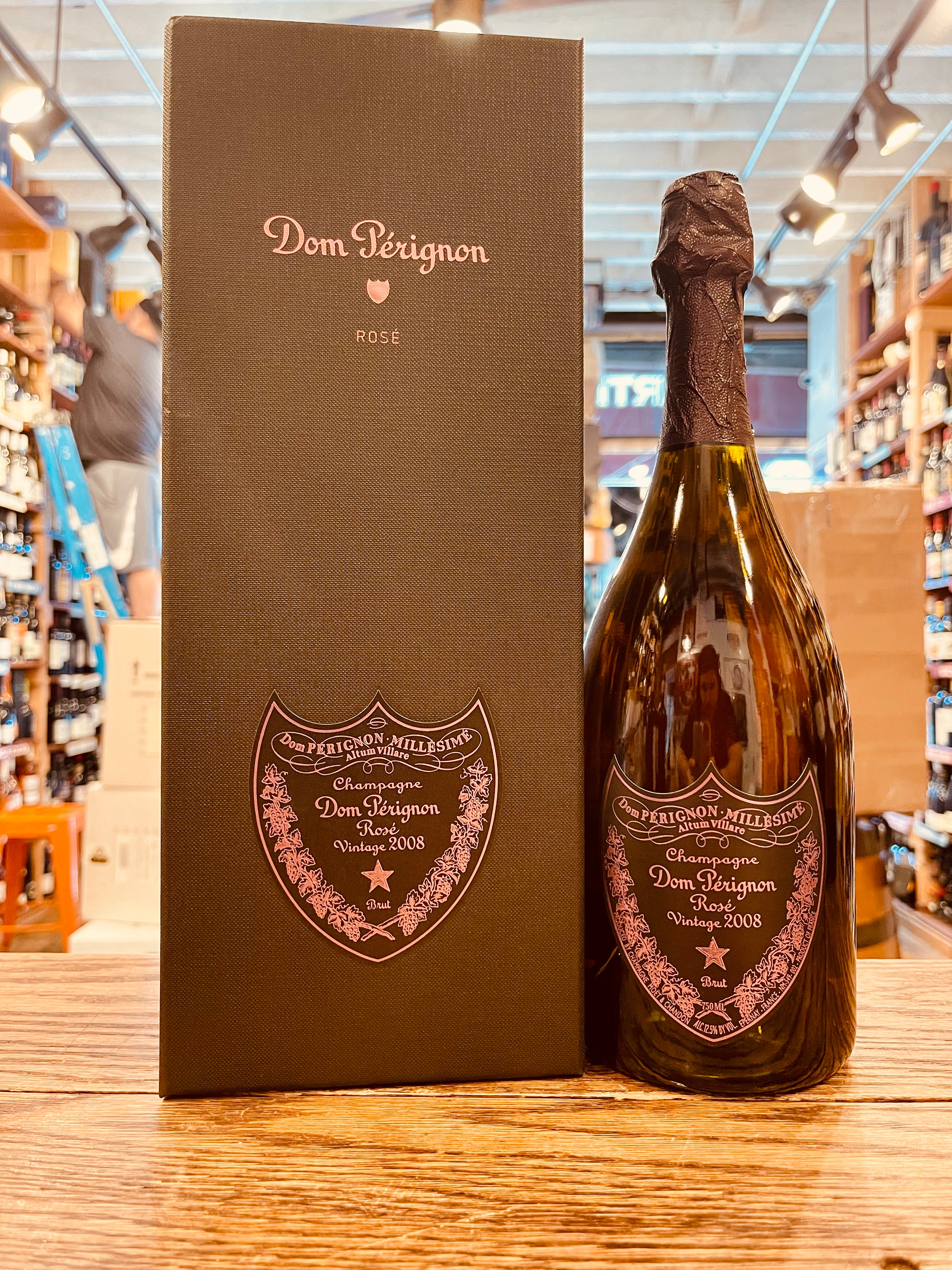 Dom Perignon Brut Luminous Label 2008 Vintage Champagne 75cl