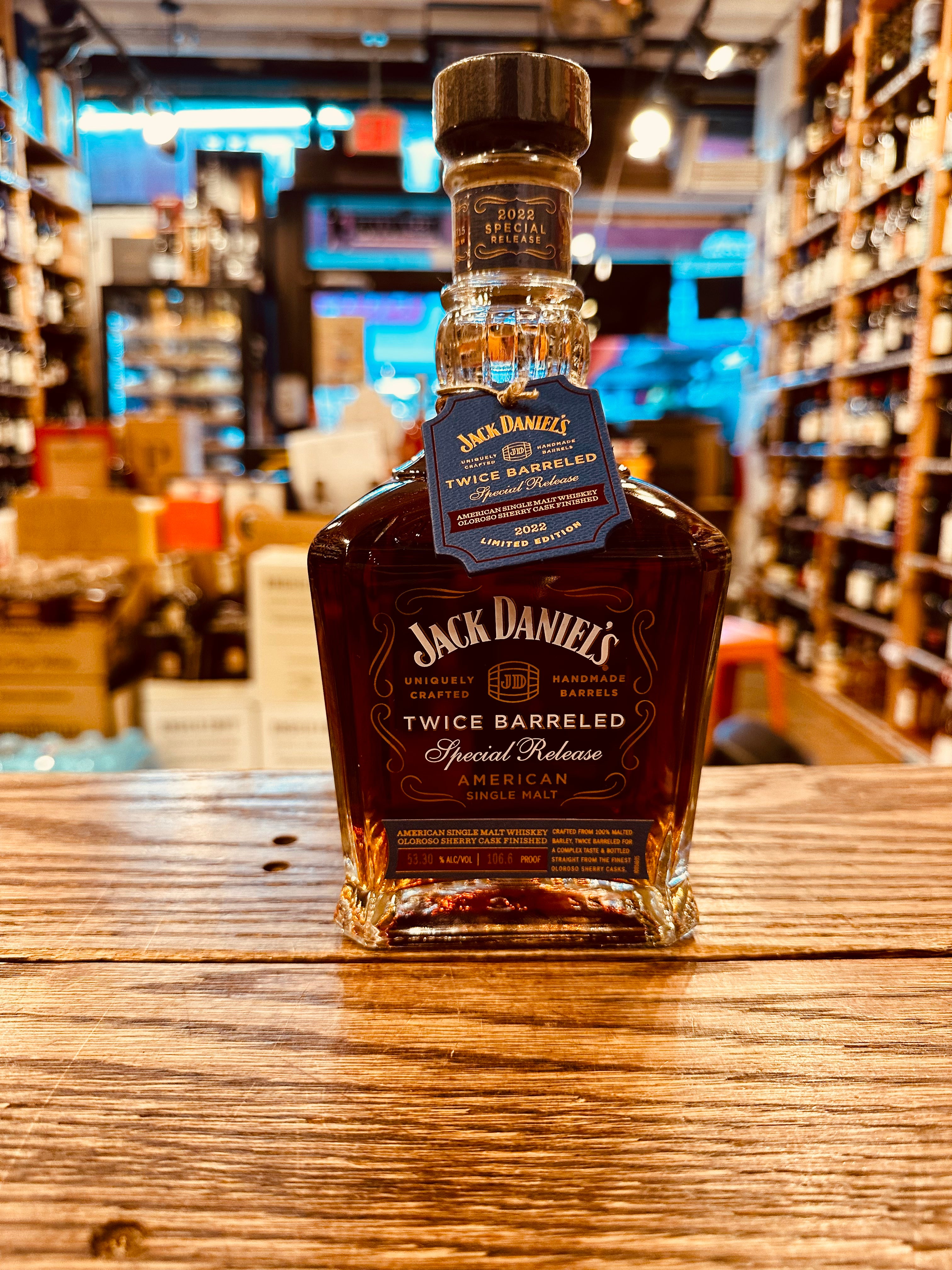 Jack Daniel's Twice Barreled Special Release Single Malt 2022 700mL 53.30
