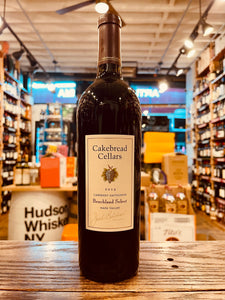 Cakebread Benchland 2019 Cabernet Napa 750mL a dark wine bottle with a white label and dark top