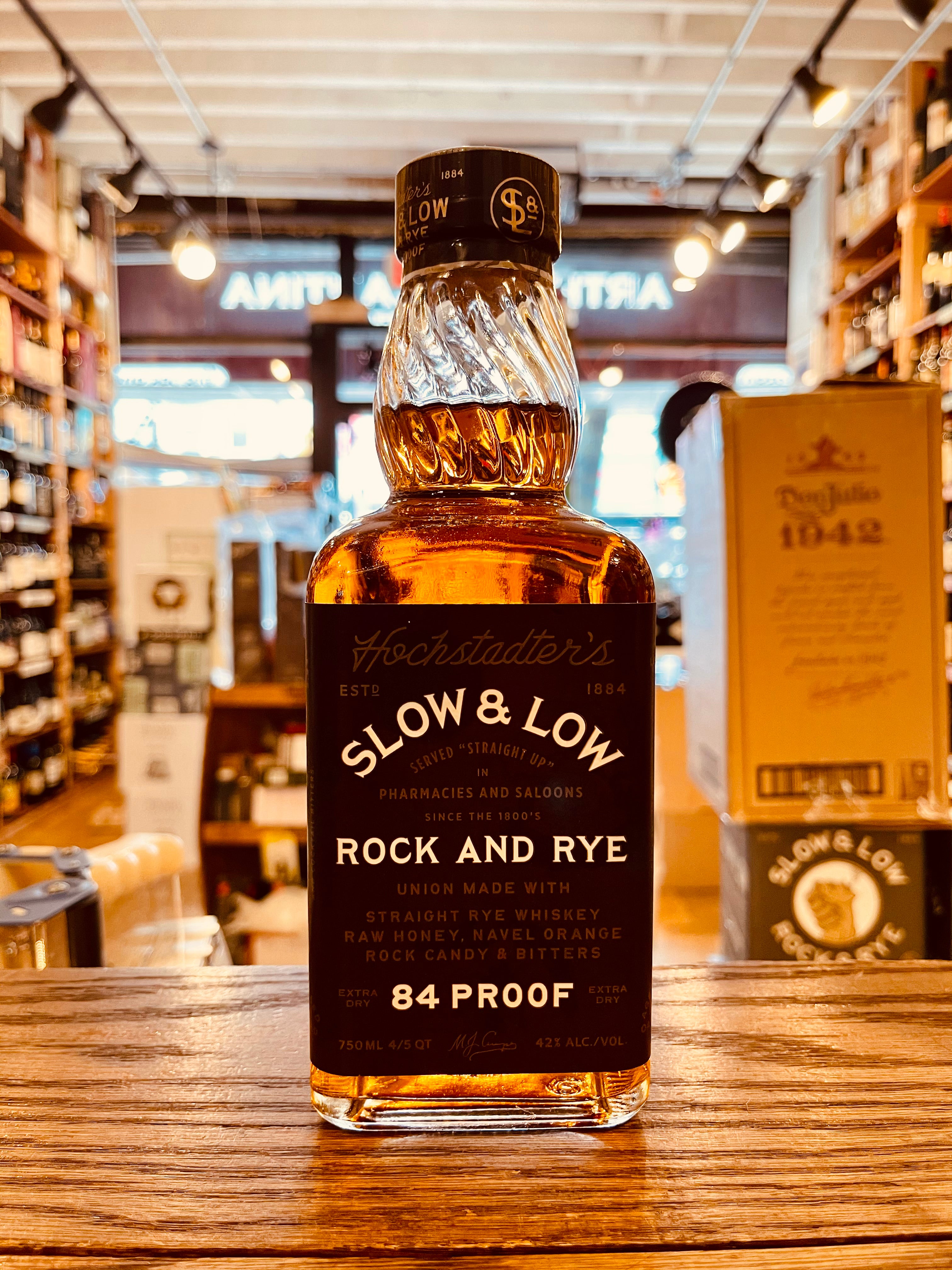 Slow & Low Rock and Rye 750mL